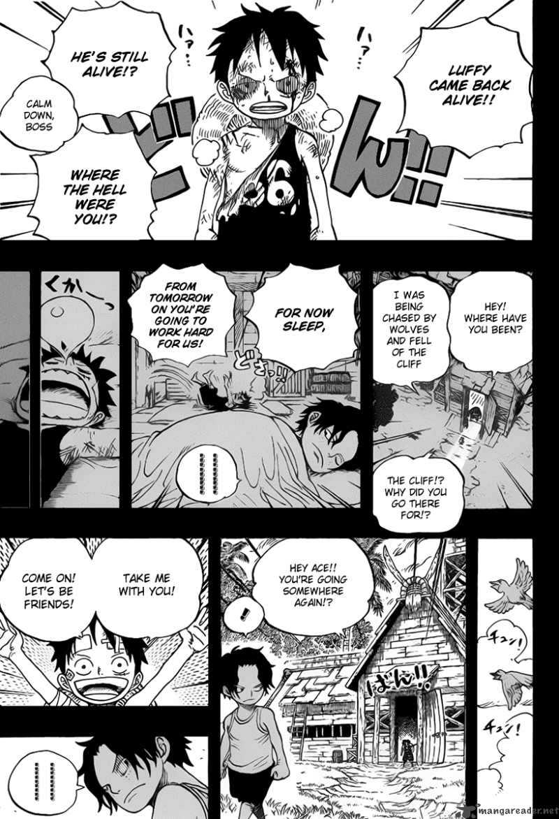One Piece Manga Chapter 583 page 7 - Gray Terminal - The Final Destination of the Uncertainty