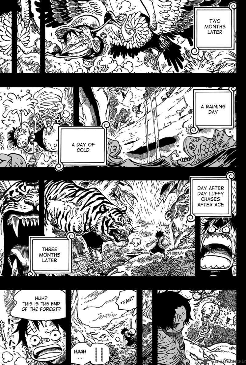 One Piece Manga Chapter 583 page 9 - Gray Terminal - The Final Destination of the Uncertainty