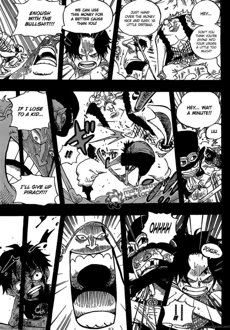 One Piece Manga Chapter 584 page 11 - Incident With Porchemy