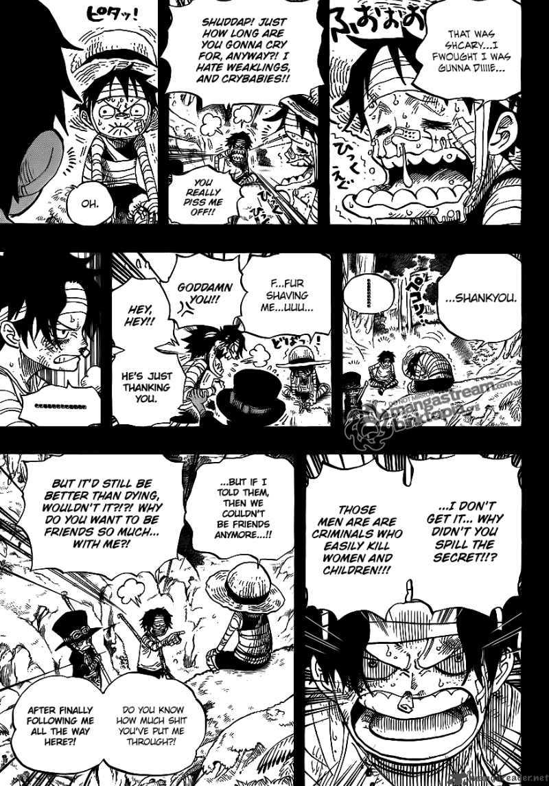 One Piece Manga Chapter 584 page 13 - Incident With Porchemy