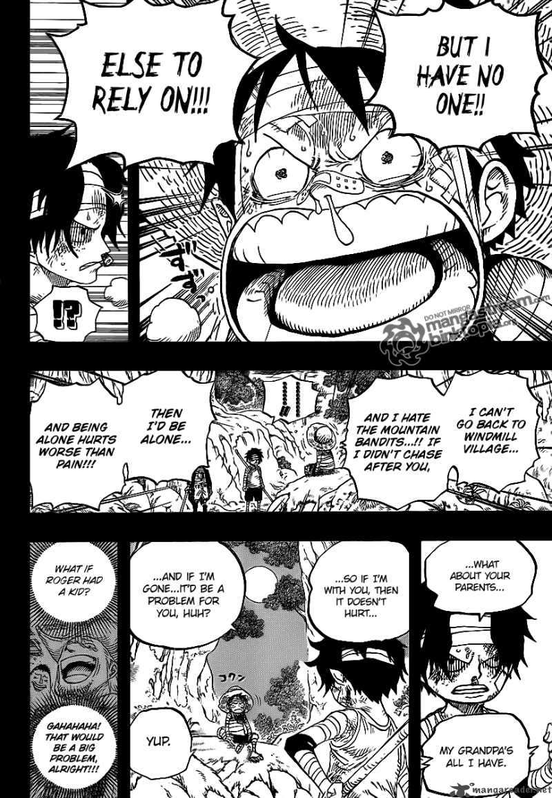 One Piece Manga Chapter 584 page 14 - Incident With Porchemy