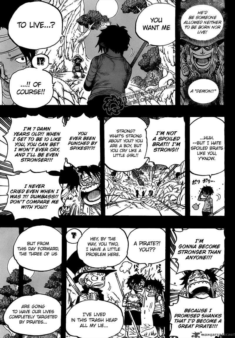 One Piece Manga Chapter 584 page 15 - Incident With Porchemy