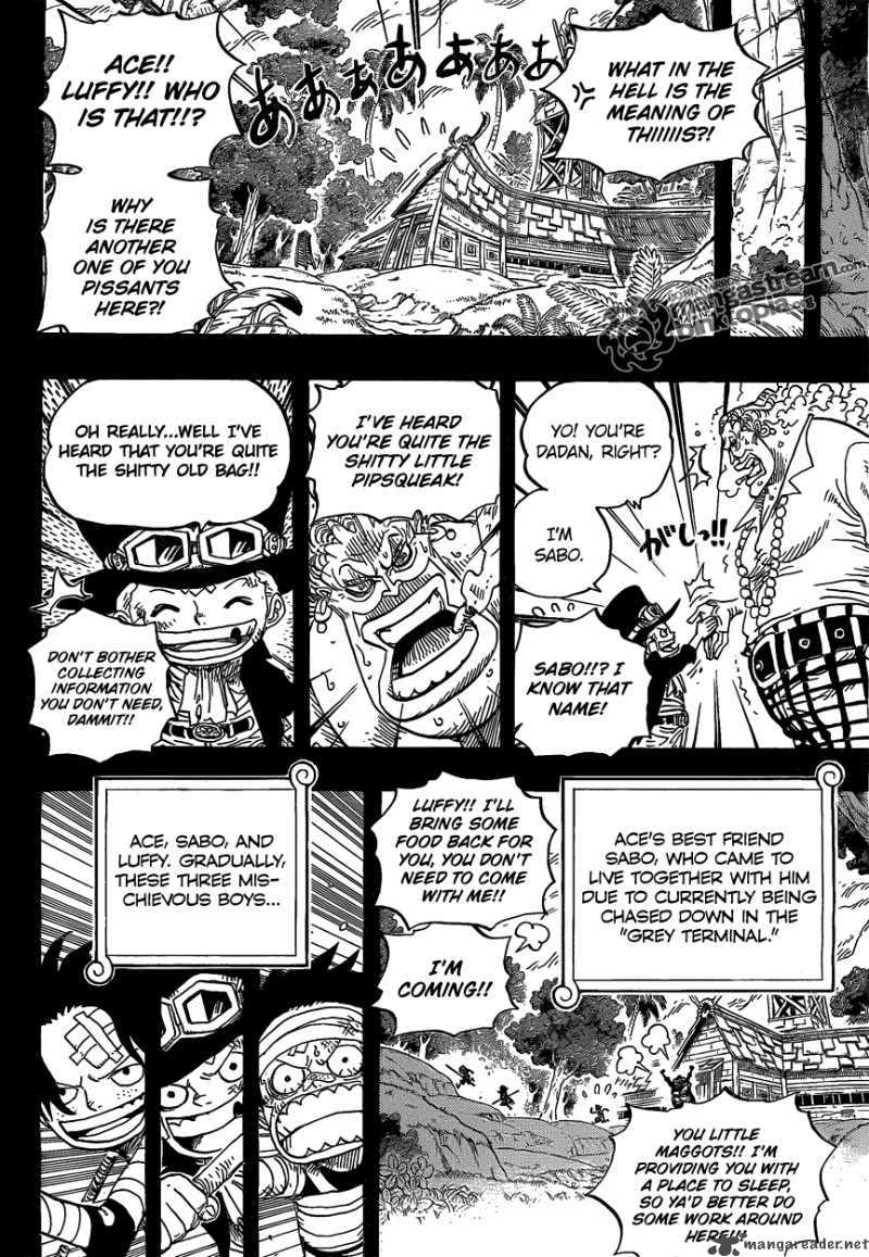 One Piece Manga Chapter 584 page 16 - Incident With Porchemy