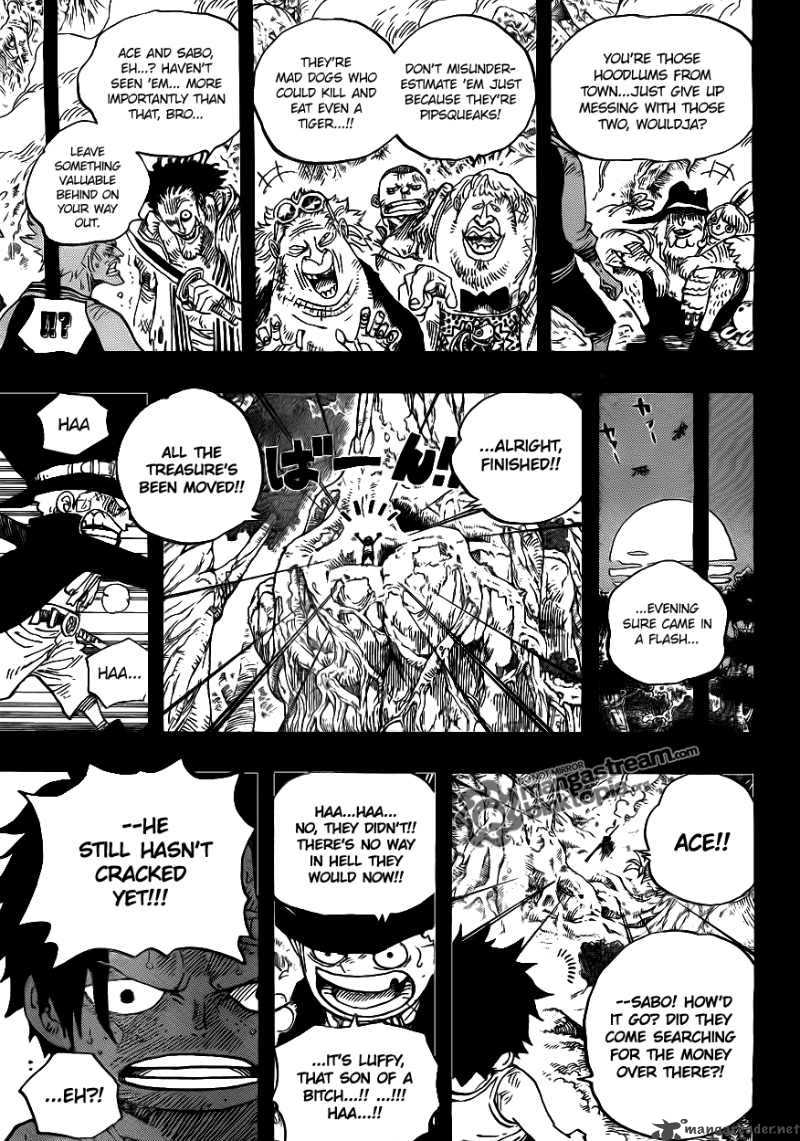 One Piece Manga Chapter 584 page 5 - Incident With Porchemy