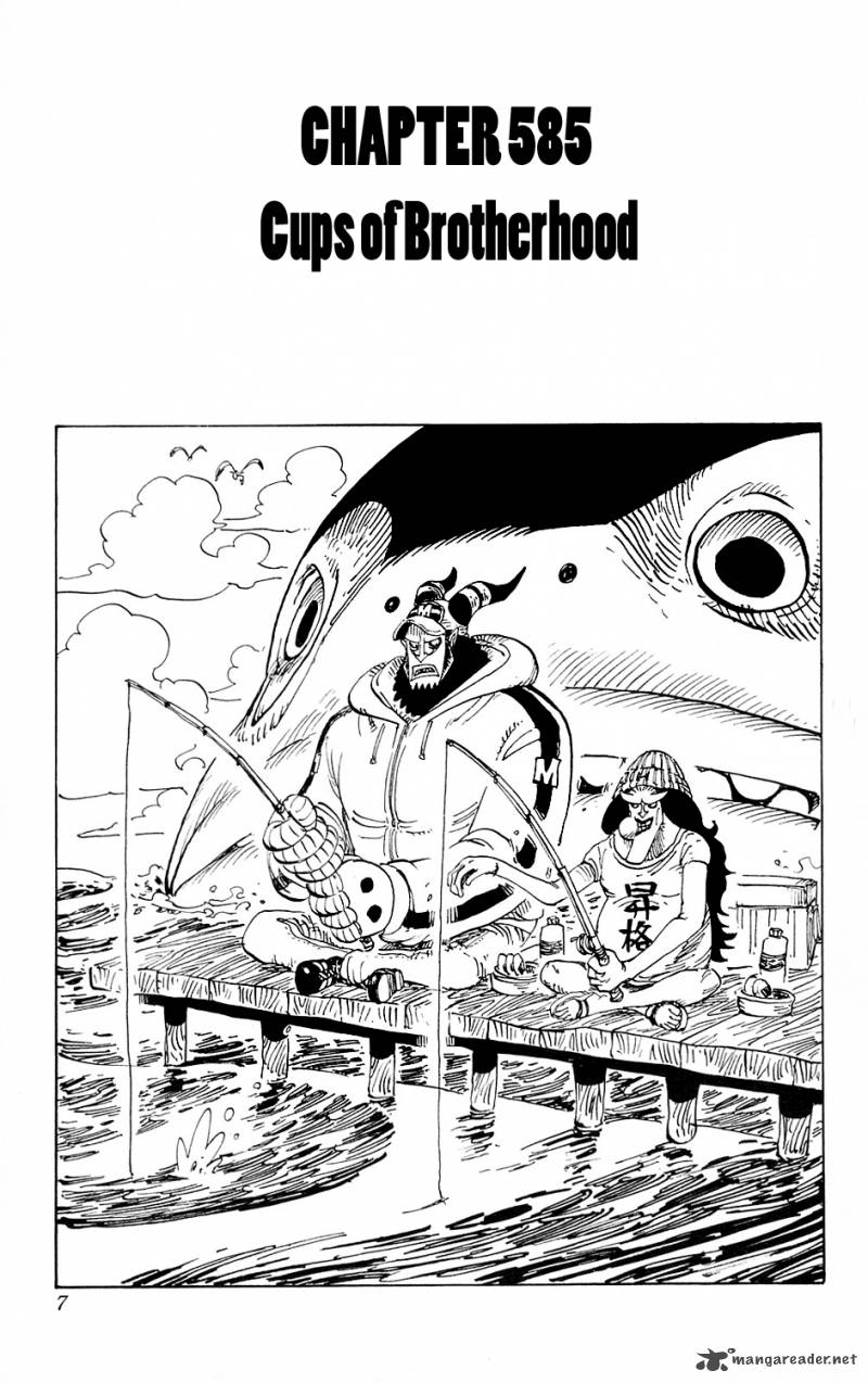 One Piece Manga Chapter 585 page 10 - Brothers' Sake Cups