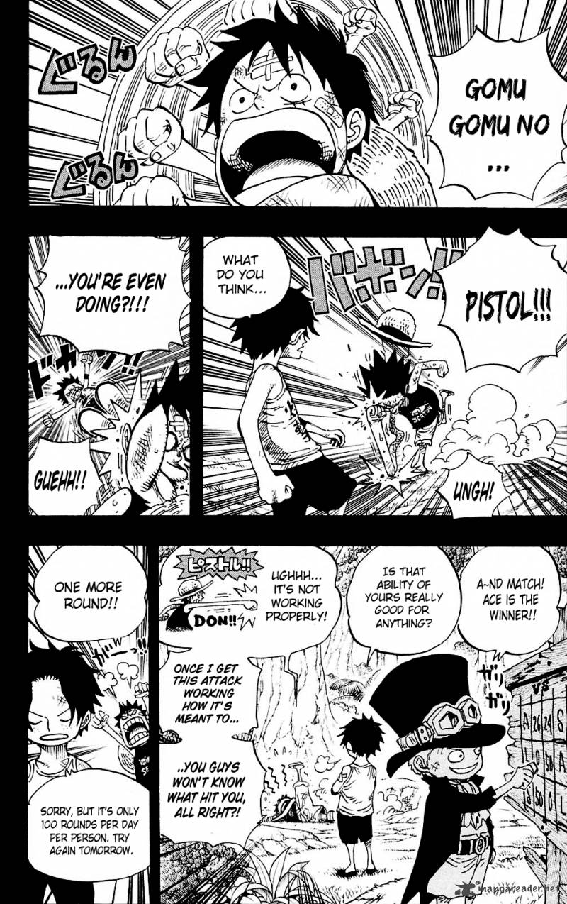 One Piece Manga Chapter 585 page 11 - Brothers' Sake Cups
