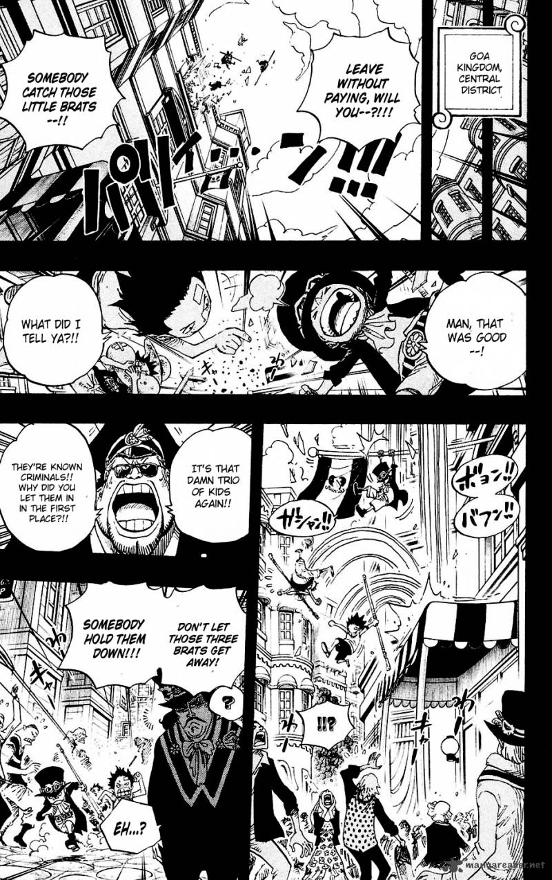 One Piece Manga Chapter 585 page 16 - Brothers' Sake Cups