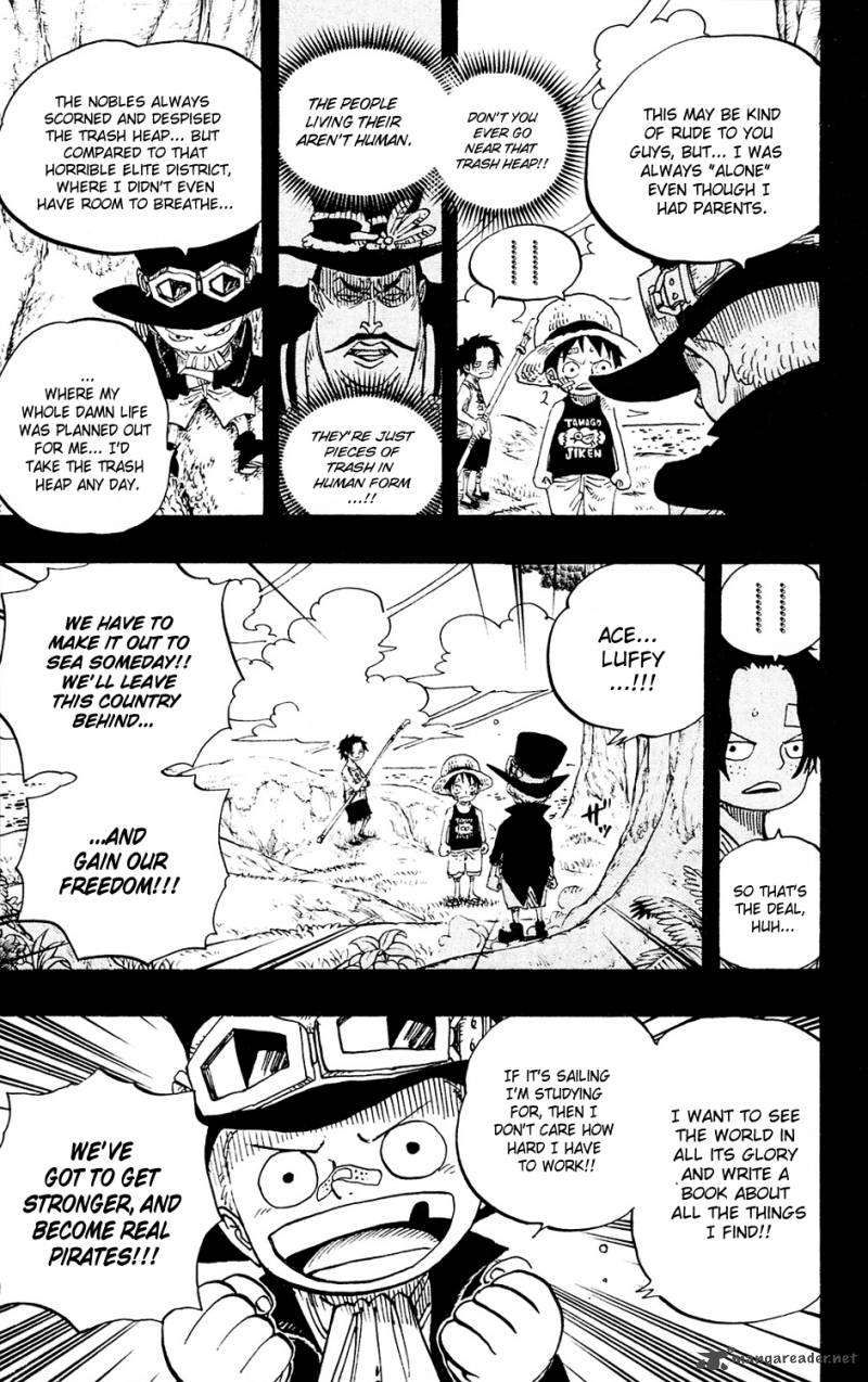 One Piece Manga Chapter 585 page 20 - Brothers' Sake Cups
