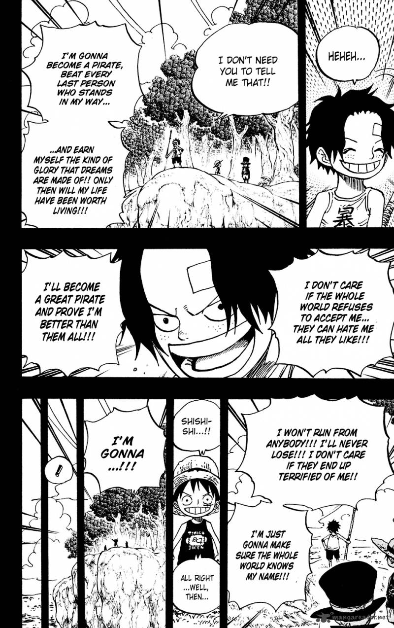 One Piece Manga Chapter 585 page 21 - Brothers' Sake Cups
