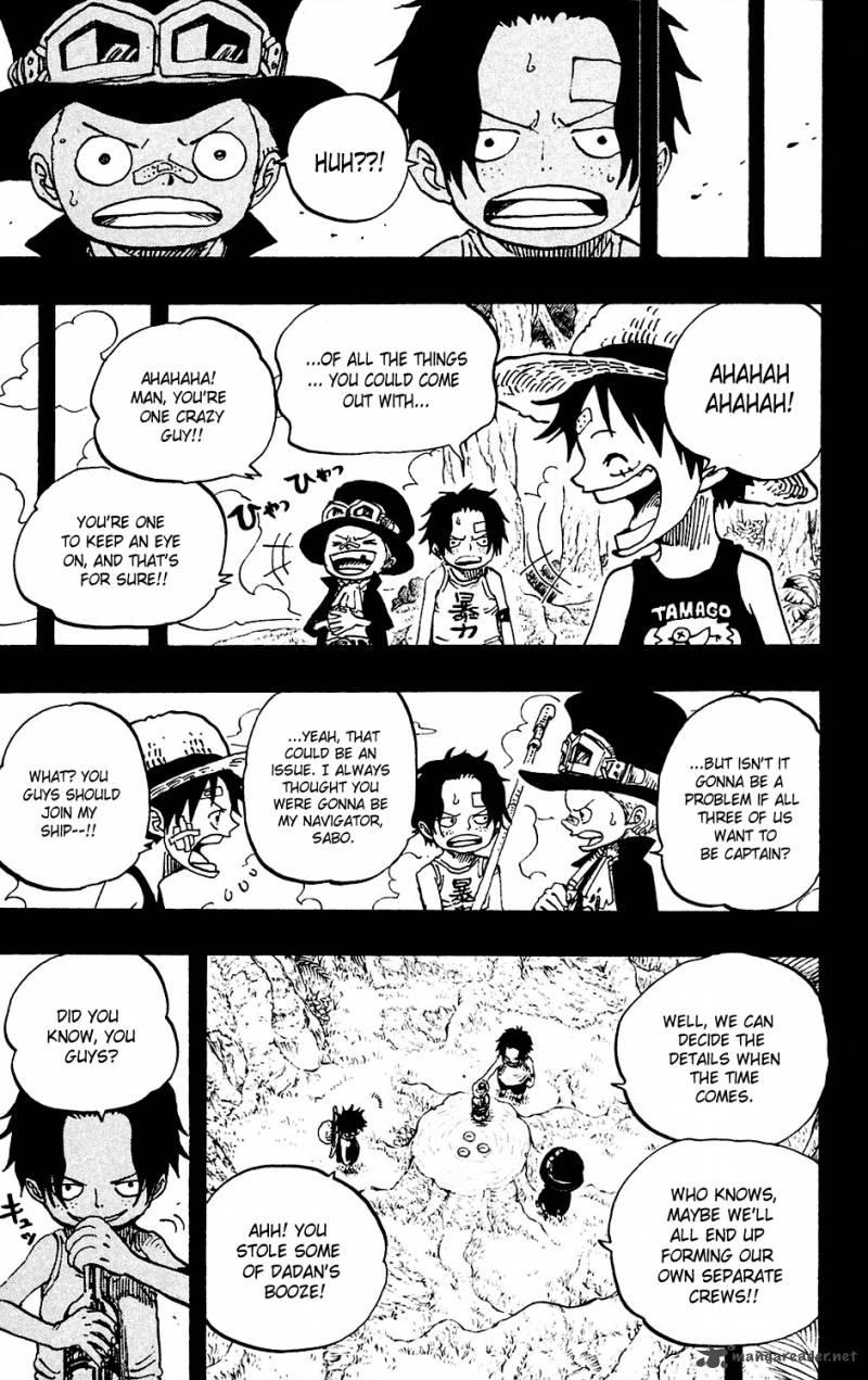 One Piece Manga Chapter 585 page 22 - Brothers' Sake Cups