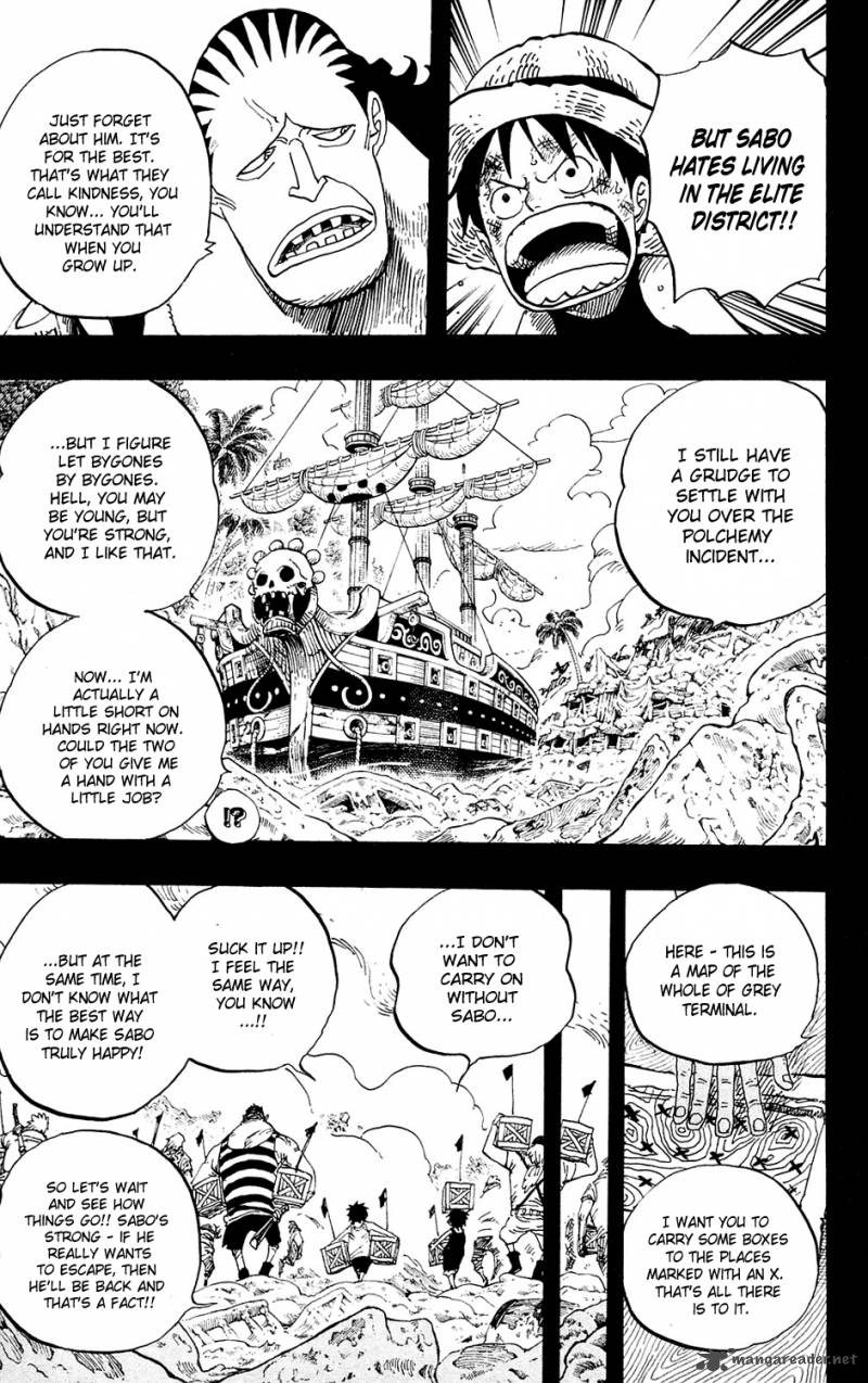 One Piece Manga Chapter 586 page 3 - City of Stench