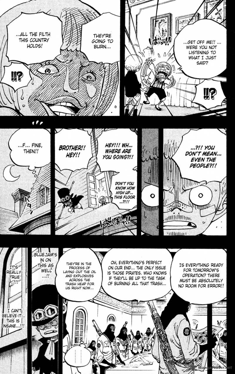 One Piece Manga Chapter 586 page 9 - City of Stench