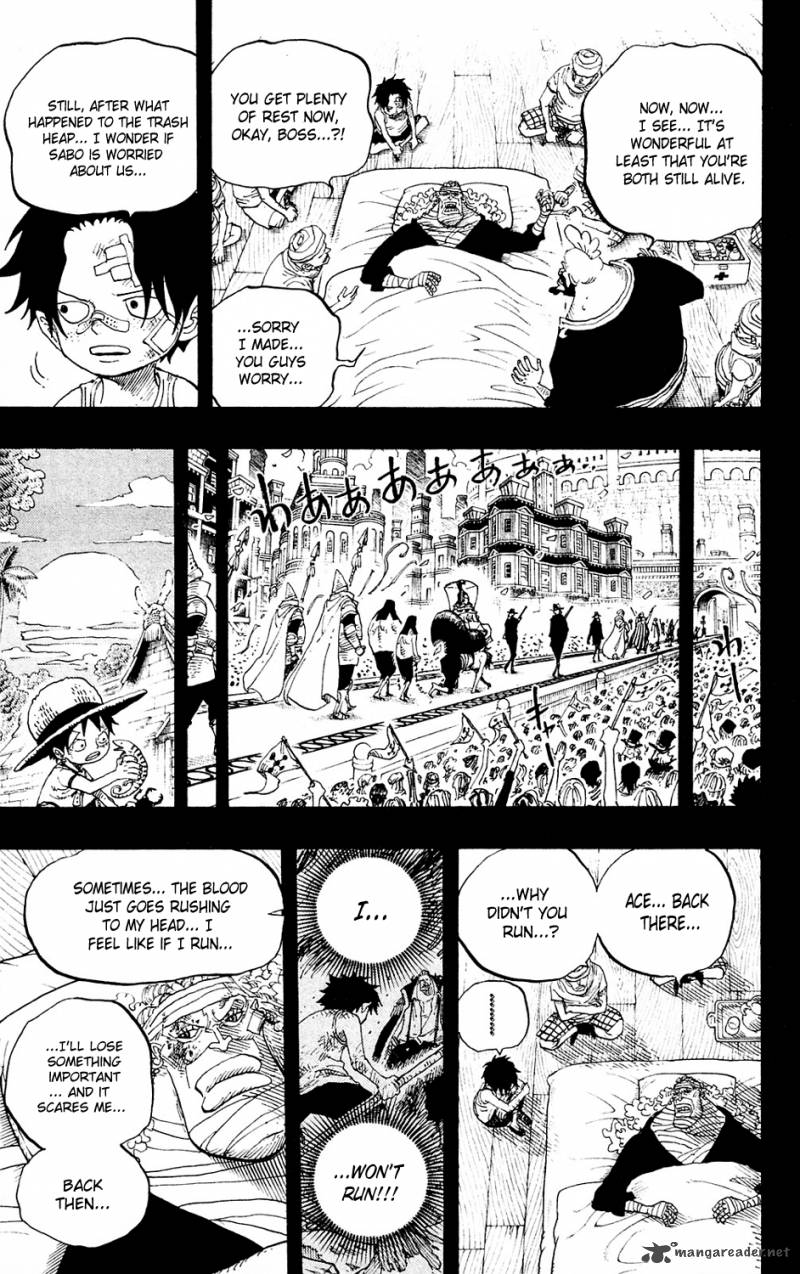 One Piece Manga Chapter 588 page 12 - Sabo's Ocean