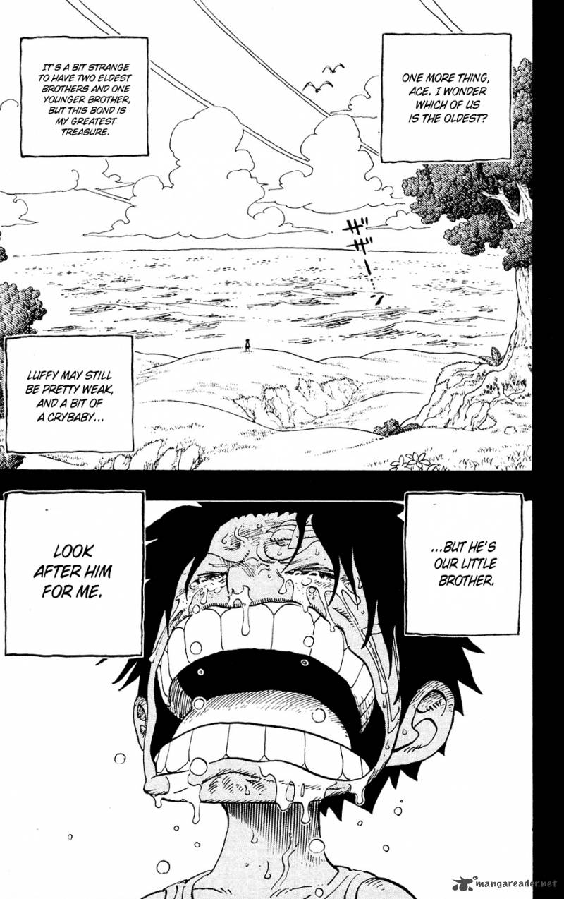 One Piece Manga Chapter 588 page 20 - Sabo's Ocean