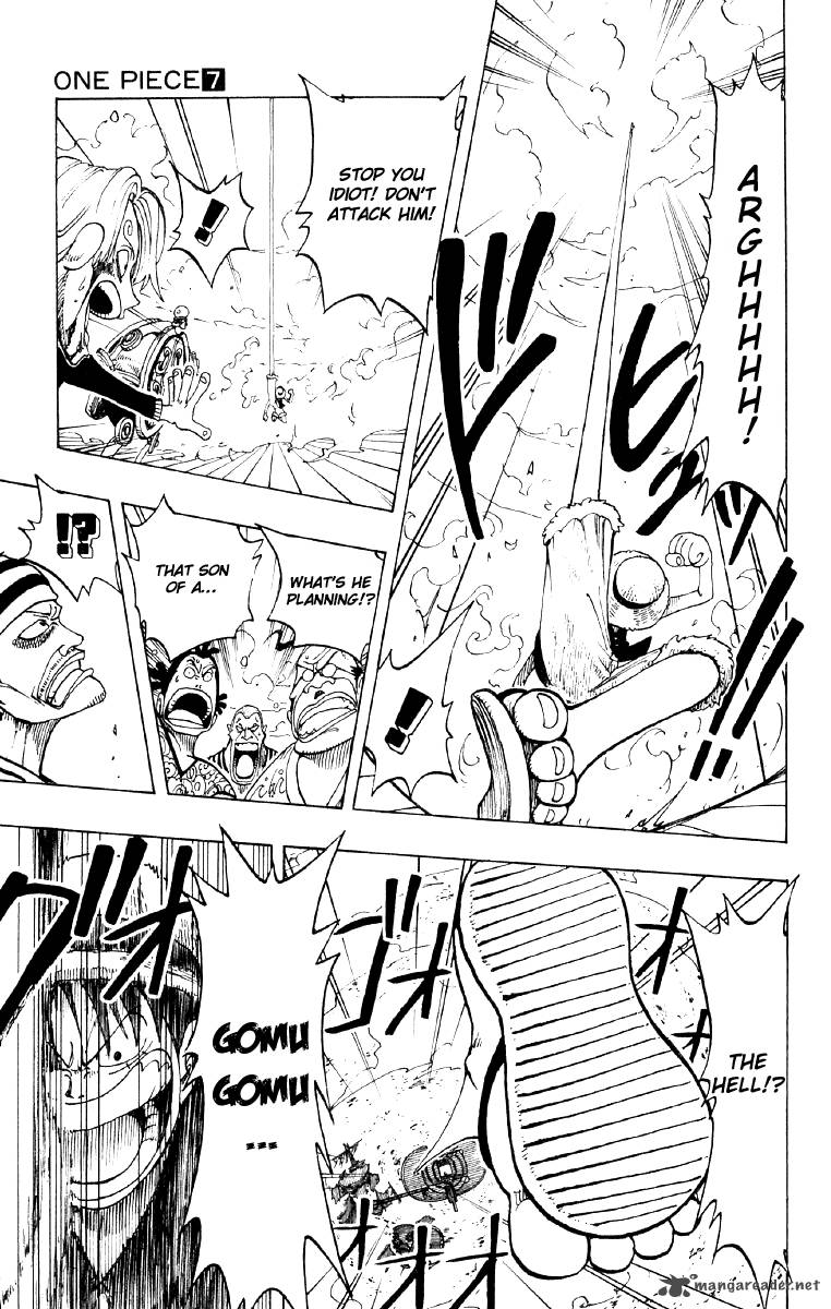 One Piece Manga Chapter 59 page 9 - Obligation