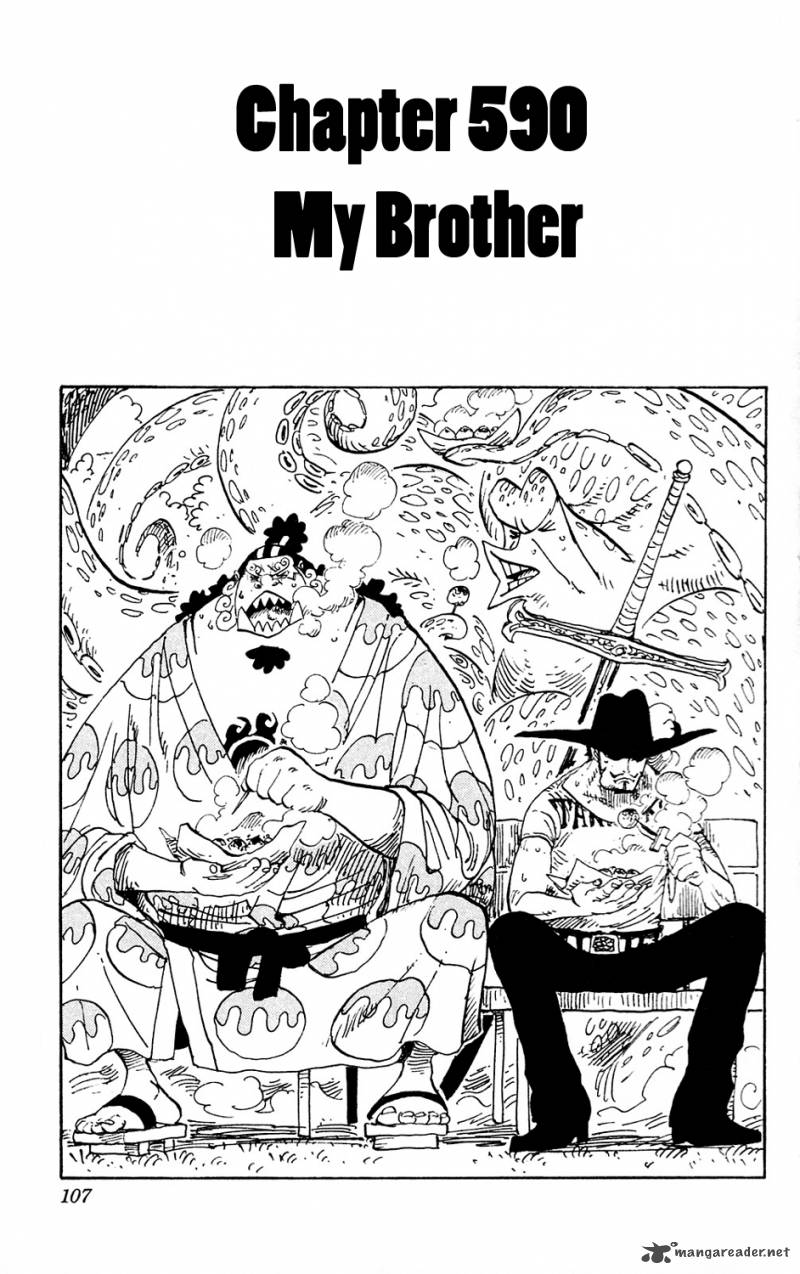 One Piece Manga Chapter 590 page 1 - My Little Brother
