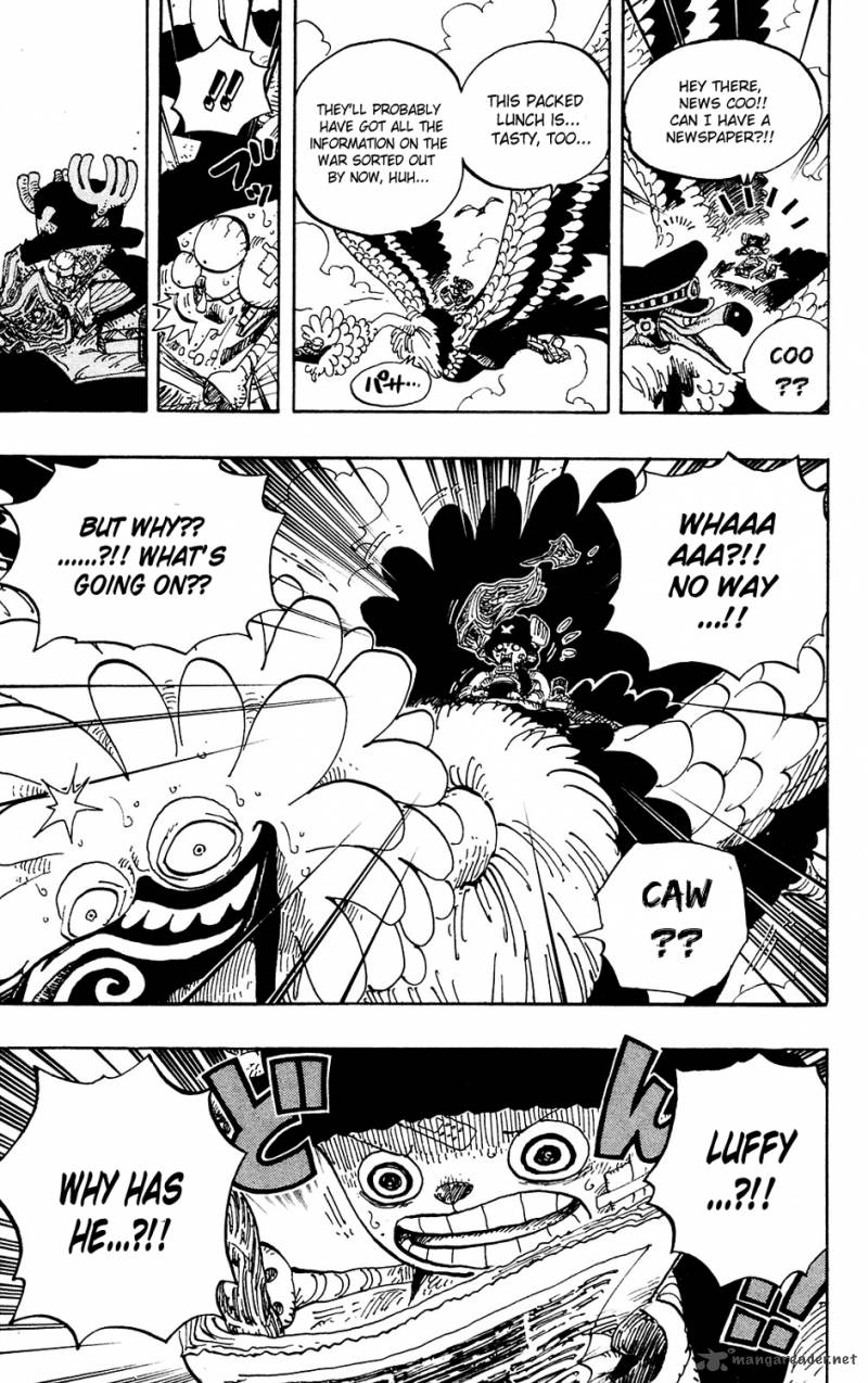One Piece Manga Chapter 591 page 19 - Are You Sure About That?