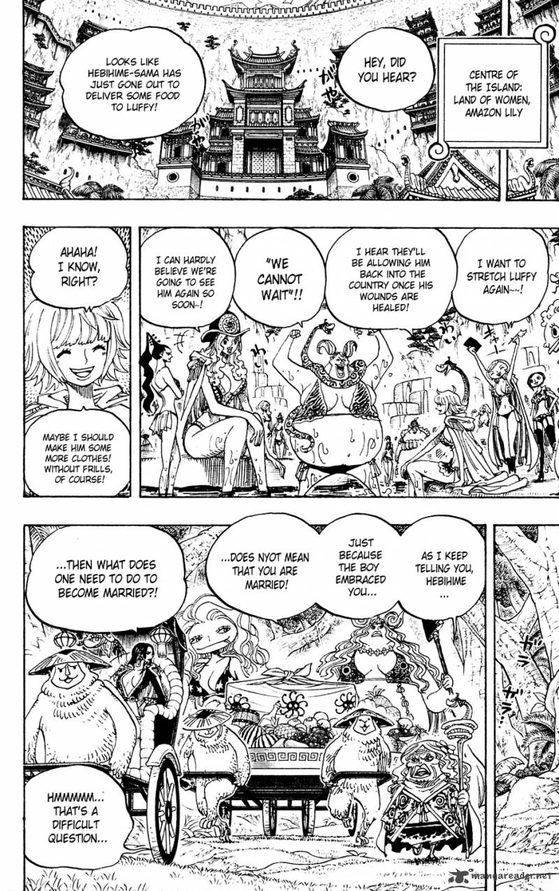 One Piece Manga Chapter 591 page 4 - Are You Sure About That?