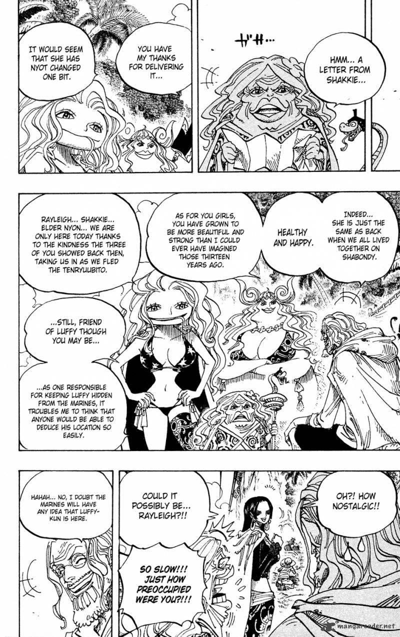 One Piece Manga Chapter 591 page 8 - Are You Sure About That?