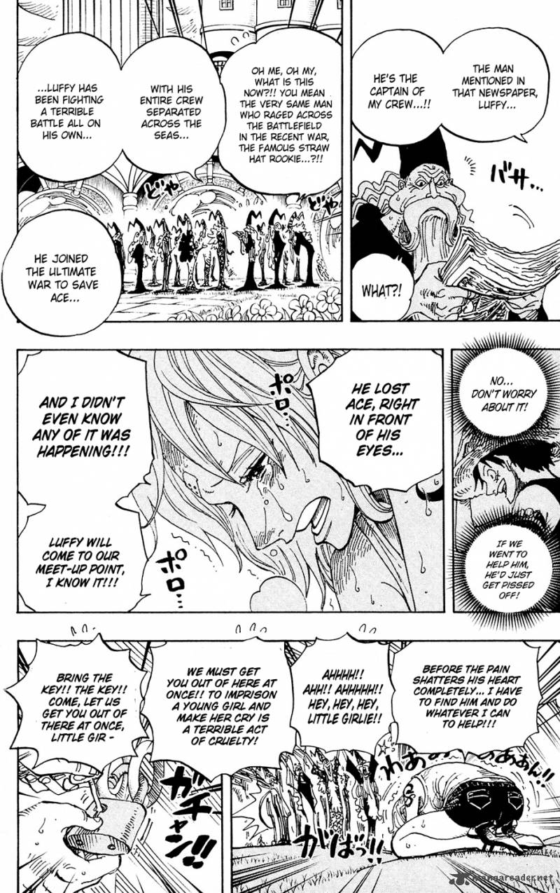 One Piece Manga Chapter 592 page 10 - Yell