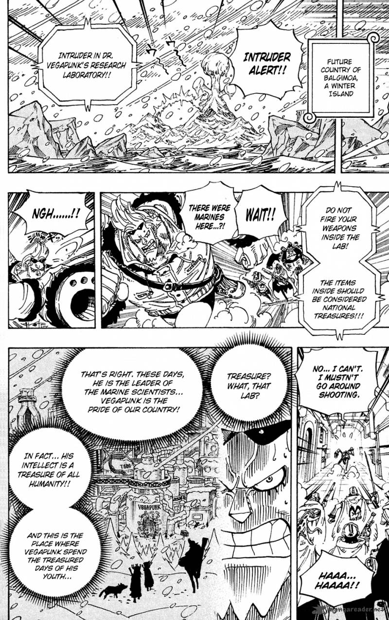 One Piece Manga Chapter 592 page 12 - Yell