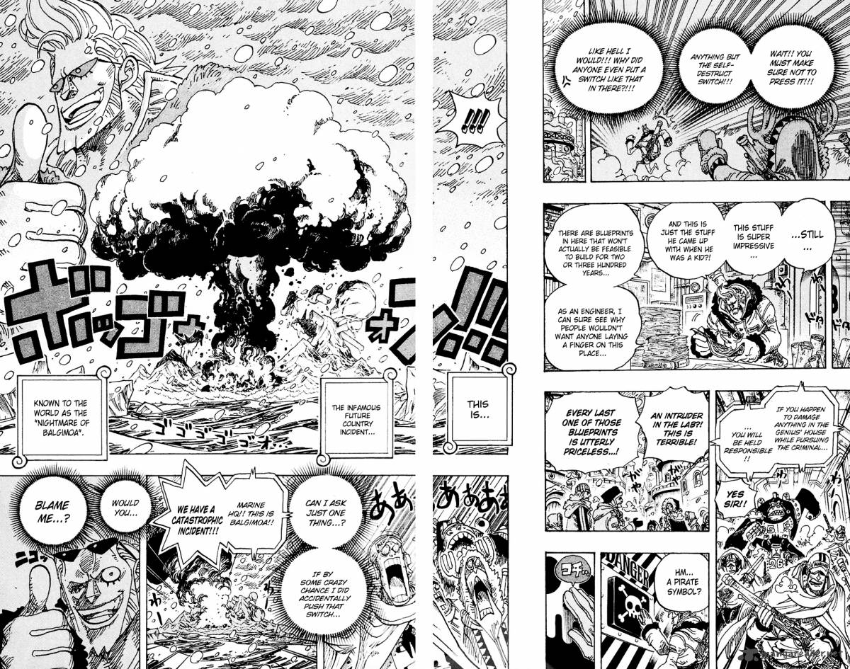 One Piece Manga Chapter 592 page 14 - Yell