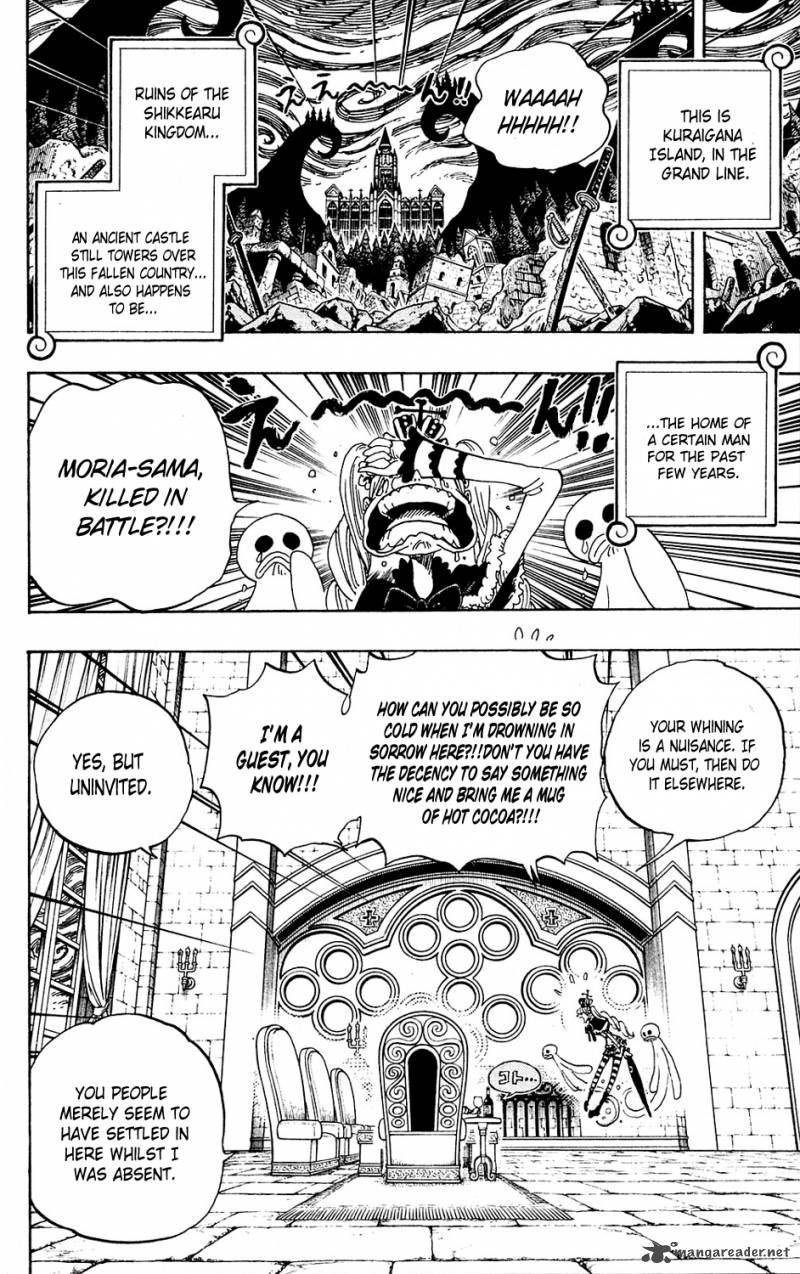 One Piece Manga Chapter 592 page 2 - Yell