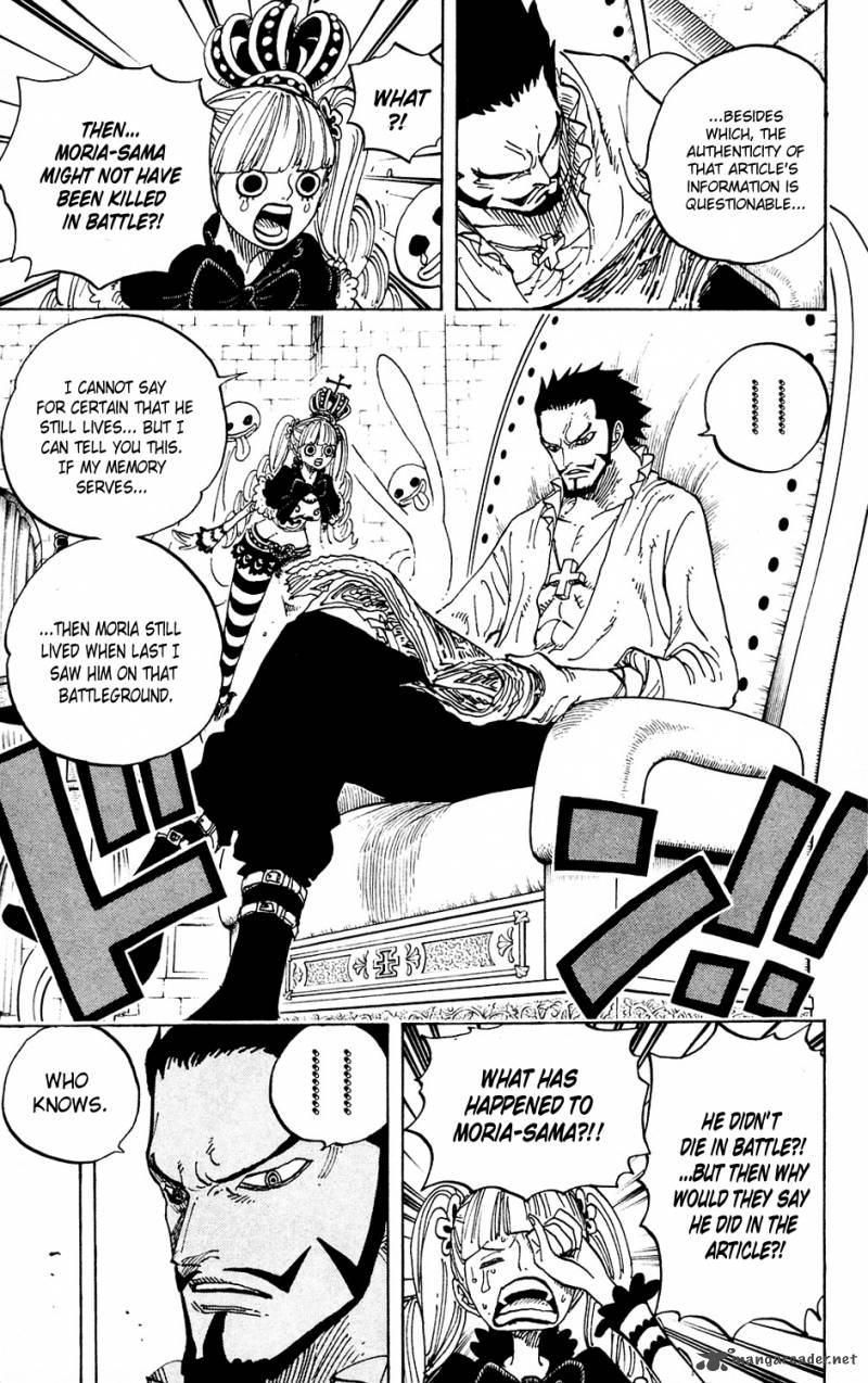 One Piece Manga Chapter 592 page 3 - Yell