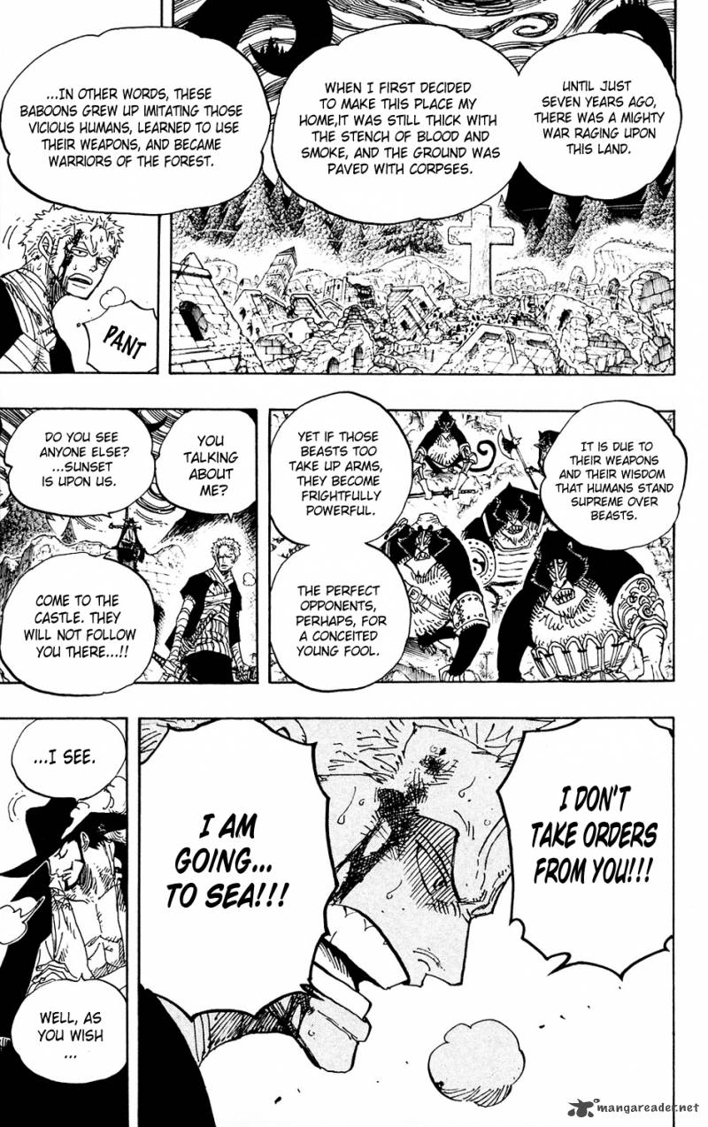 One Piece Manga Chapter 592 page 7 - Yell