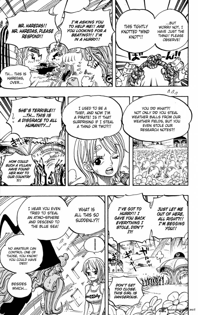 One Piece Manga Chapter 592 page 9 - Yell