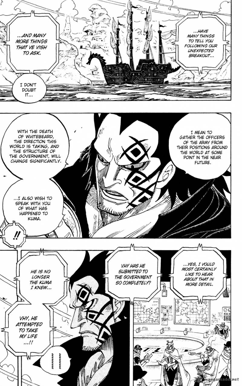One Piece Manga Chapter 593 page 11 - NEWS