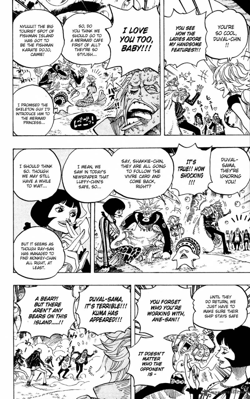 One Piece Manga Chapter 593 page 14 - NEWS
