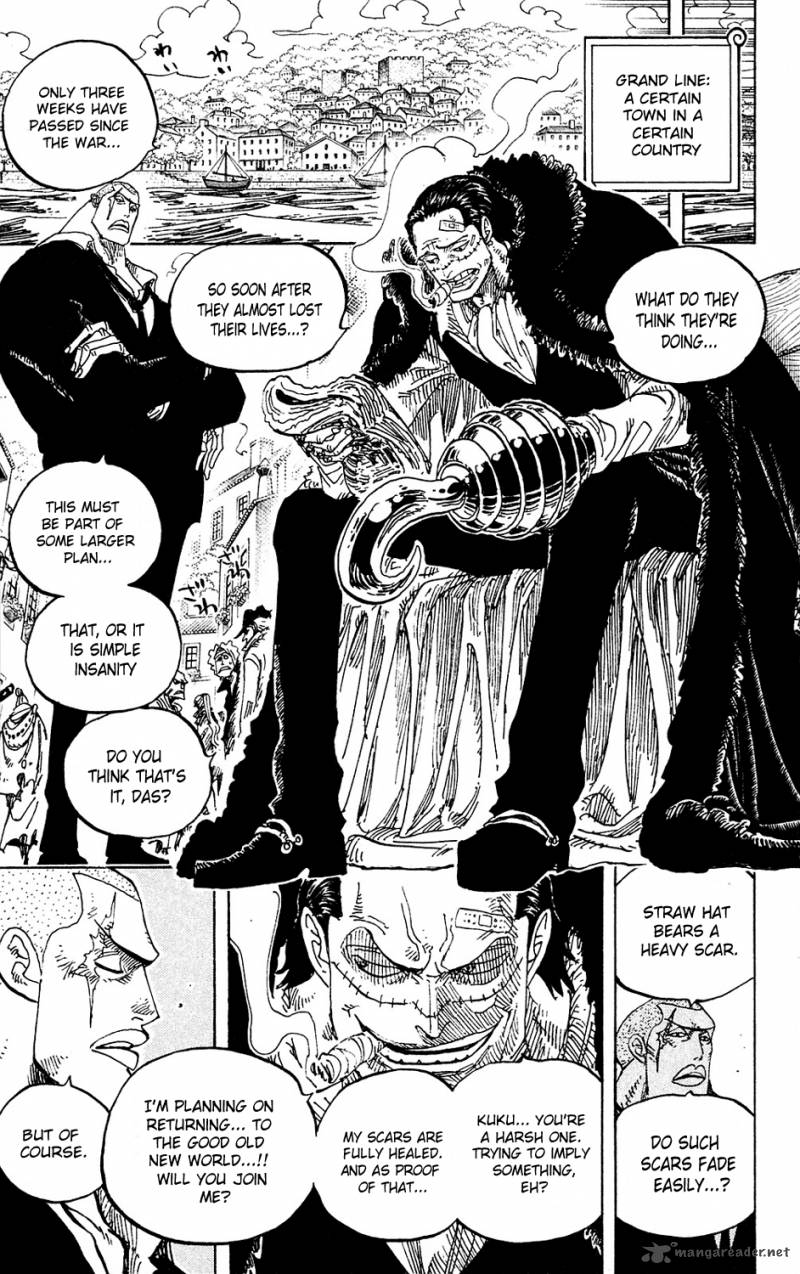 One Piece Manga Chapter 593 page 17 - NEWS