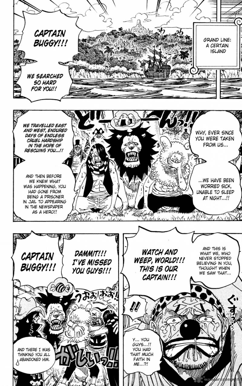 One Piece Manga Chapter 593 page 18 - NEWS