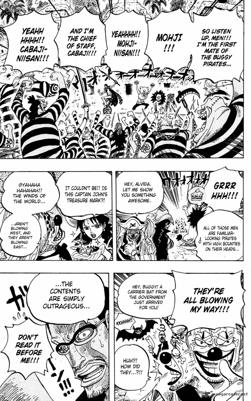 One Piece Manga Chapter 593 page 19 - NEWS