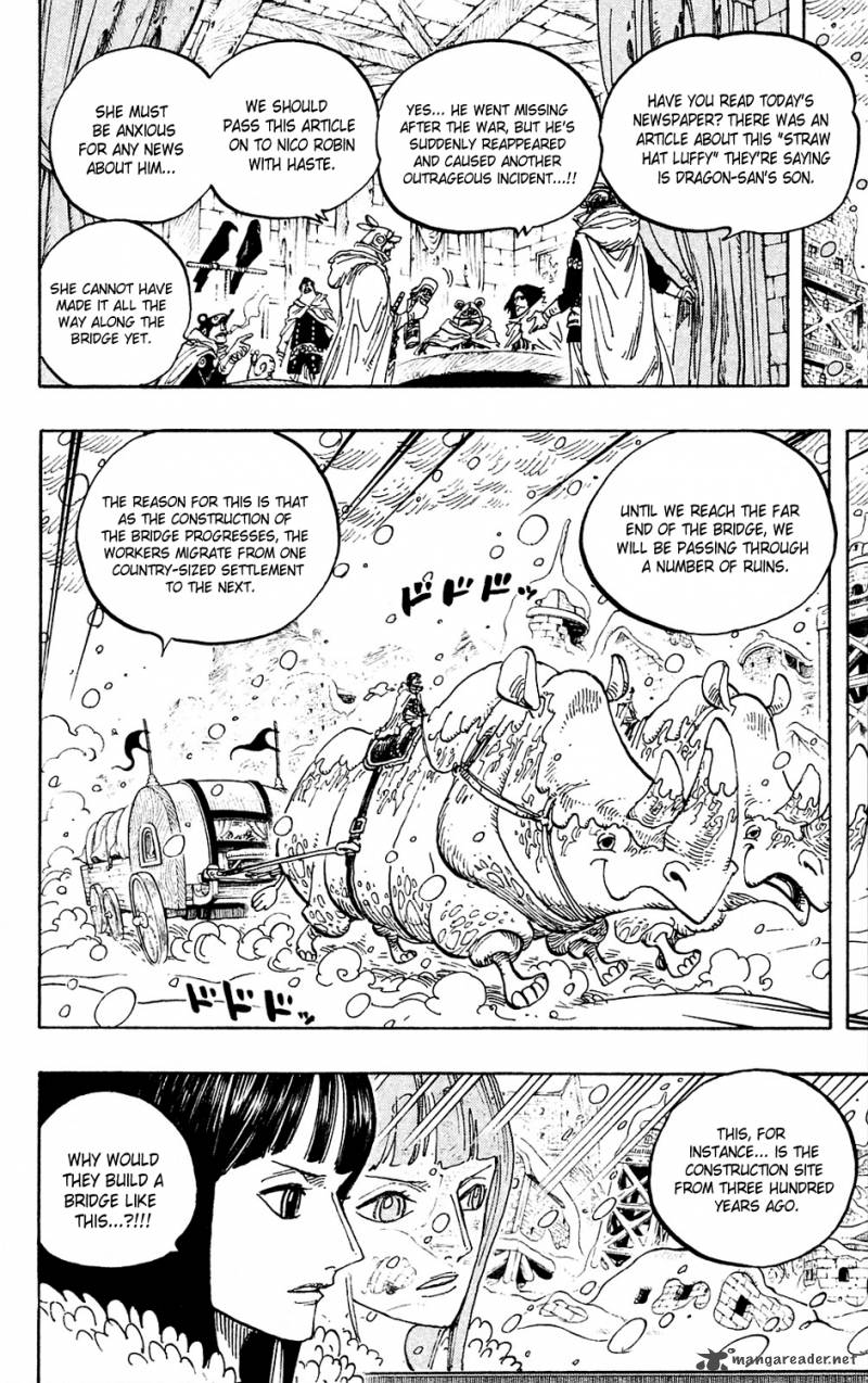 One Piece Manga Chapter 593 page 4 - NEWS