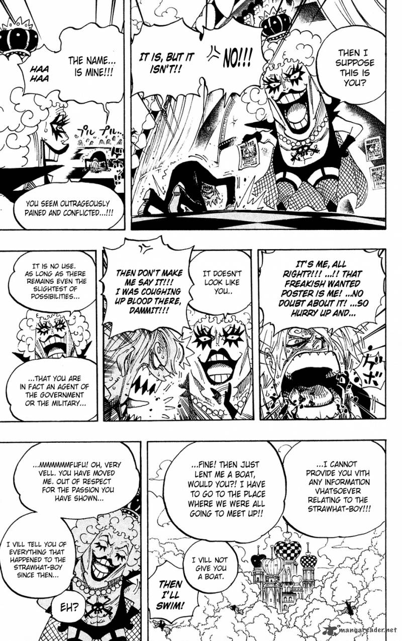 One Piece Manga Chapter 593 page 7 - NEWS