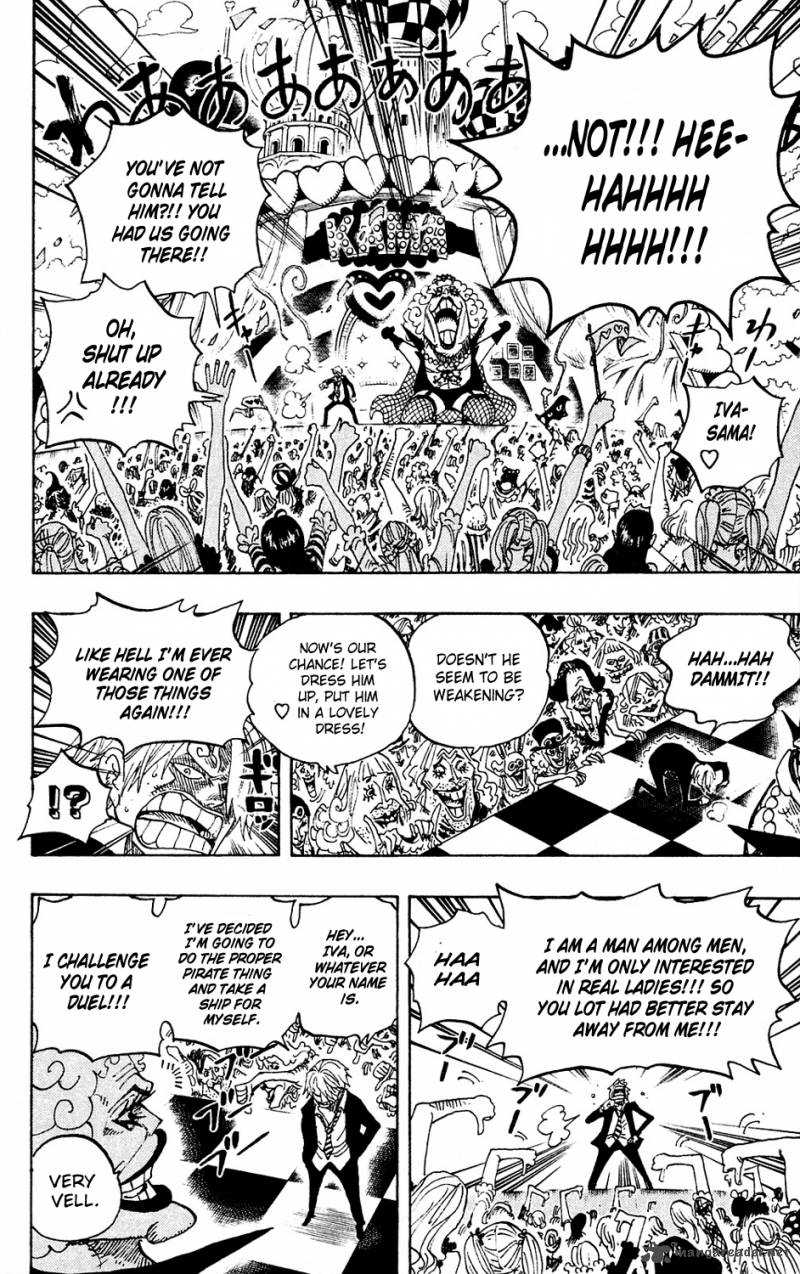 One Piece Manga Chapter 593 page 8 - NEWS