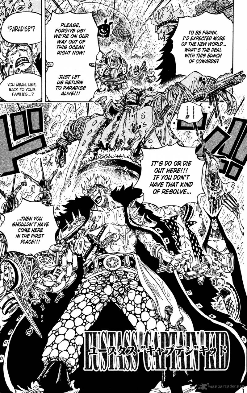 One Piece Manga Chapter 594 page 12 - Message
