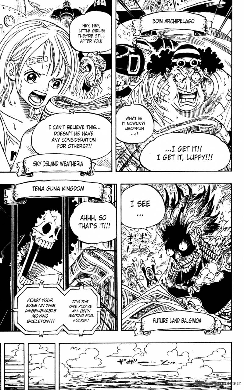 One Piece Manga Chapter 594 page 16 - Message