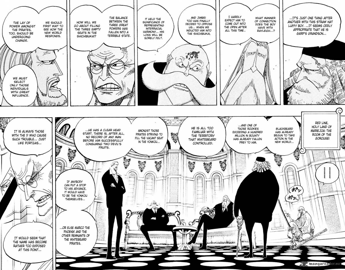 One Piece Manga Chapter 594 page 2 - Message