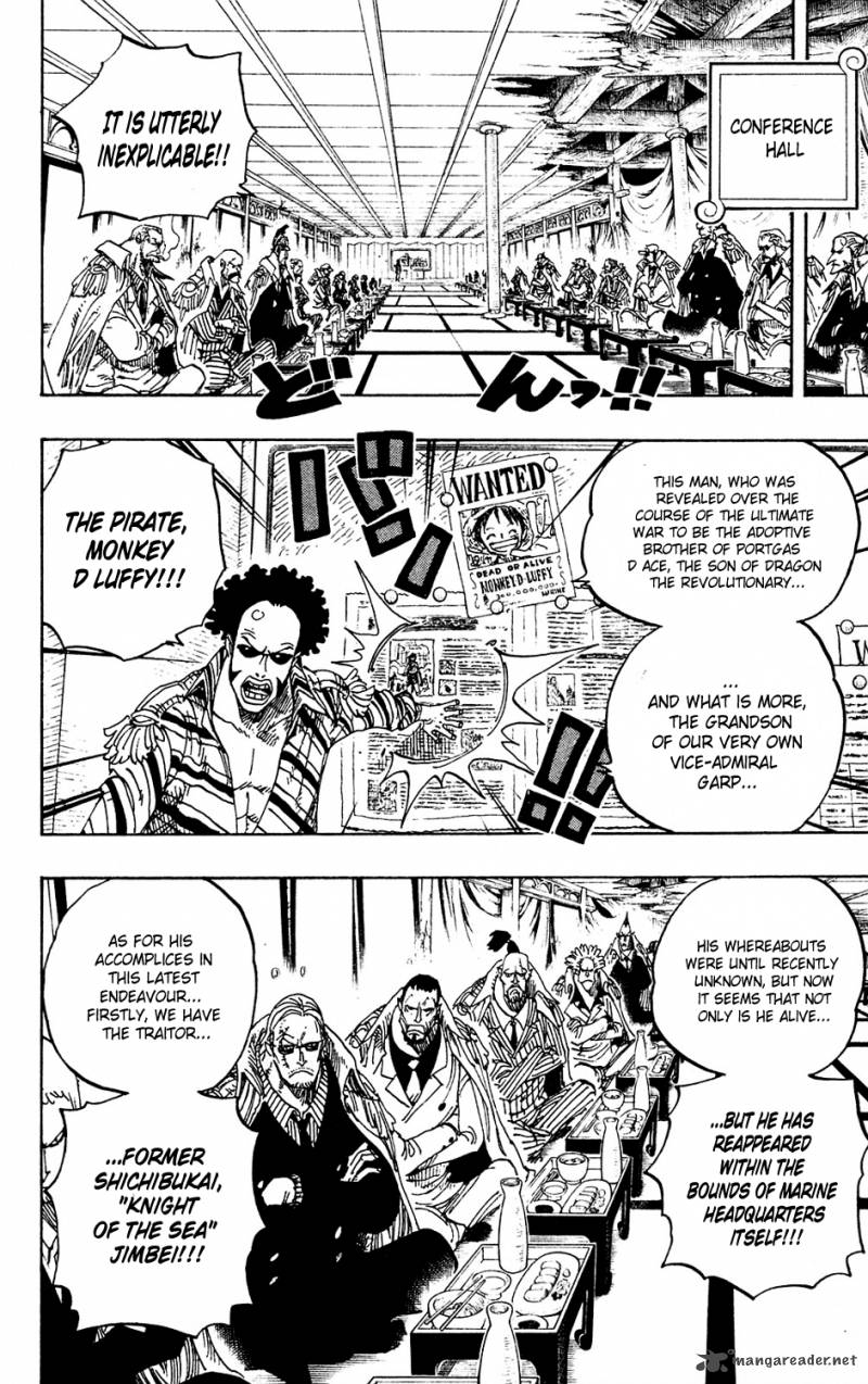 One Piece Manga Chapter 594 page 7 - Message