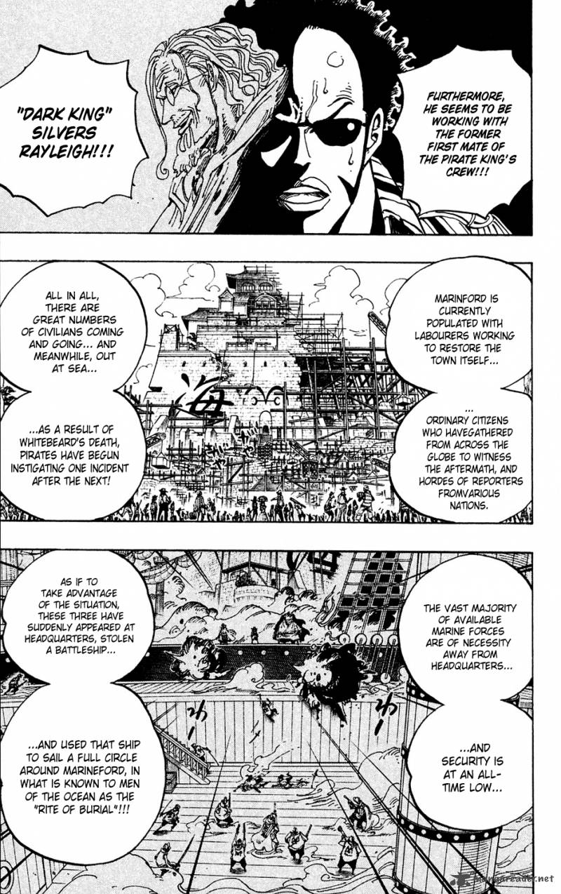 One Piece Manga Chapter 594 page 8 - Message