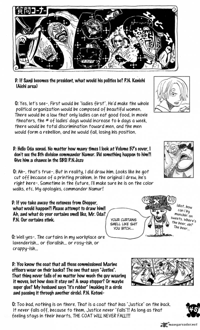 One Piece Manga Chapter 596 page 20 - SPECTRUM