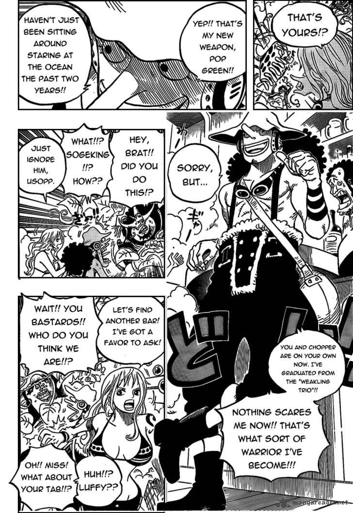 One Piece Manga Chapter 598 page 13 - 2 Years Later