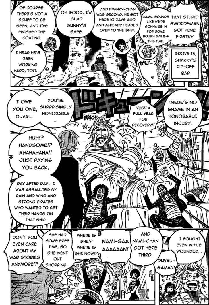 One Piece Manga Chapter 598 page 15 - 2 Years Later