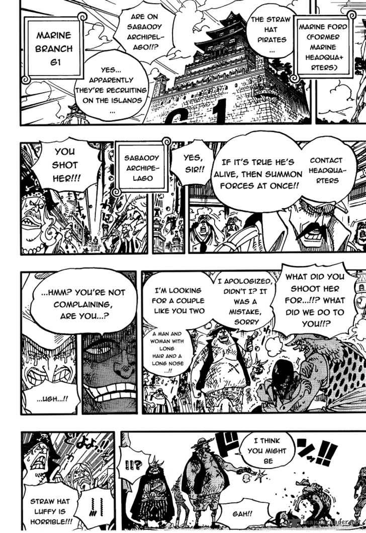 One Piece Manga Chapter 598 page 21 - 2 Years Later