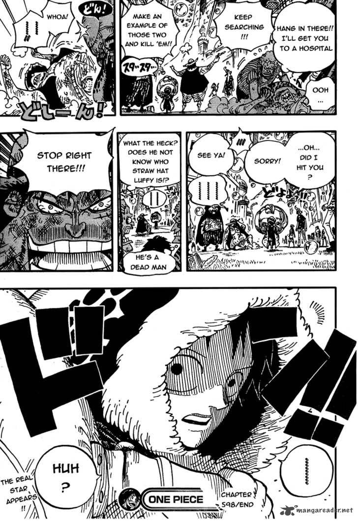 One Piece Manga Chapter 598 page 22 - 2 Years Later