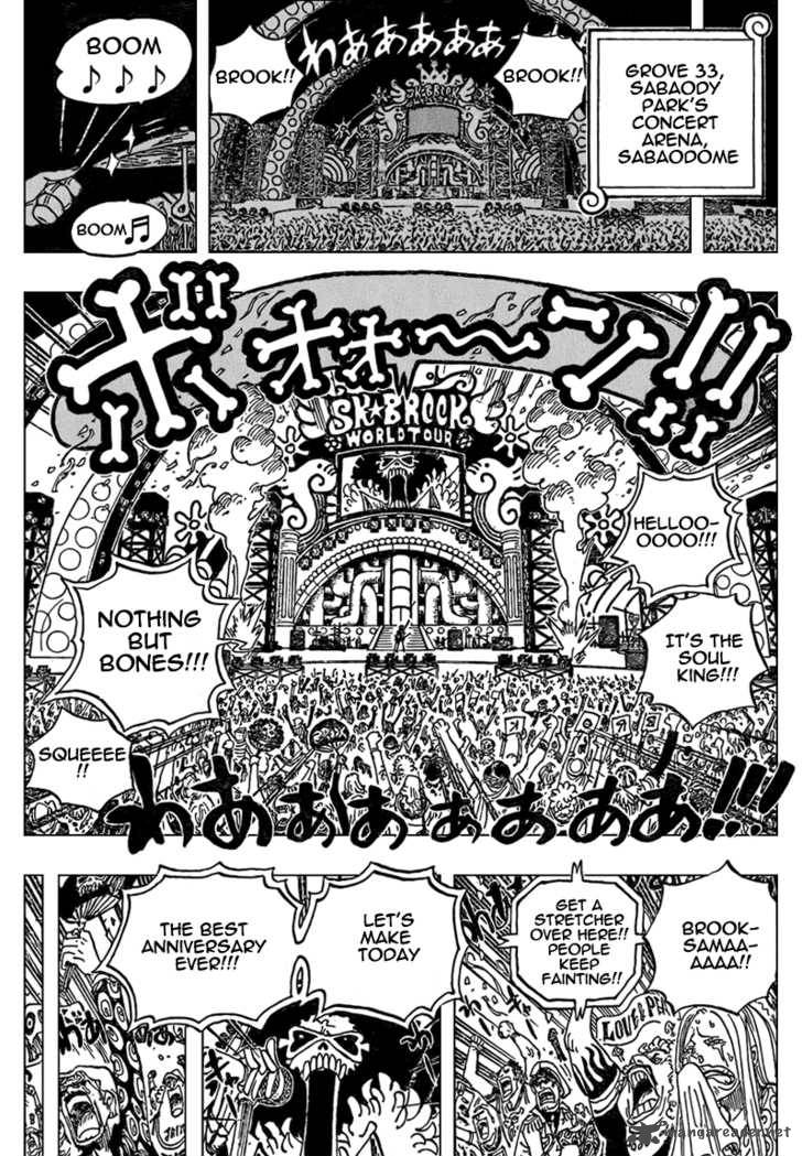 One Piece Manga Chapter 598 page 7 - 2 Years Later