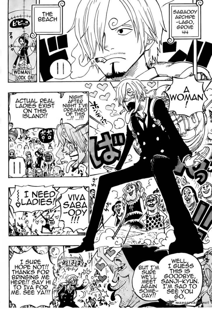 One Piece Manga Chapter 598 page 8 - 2 Years Later